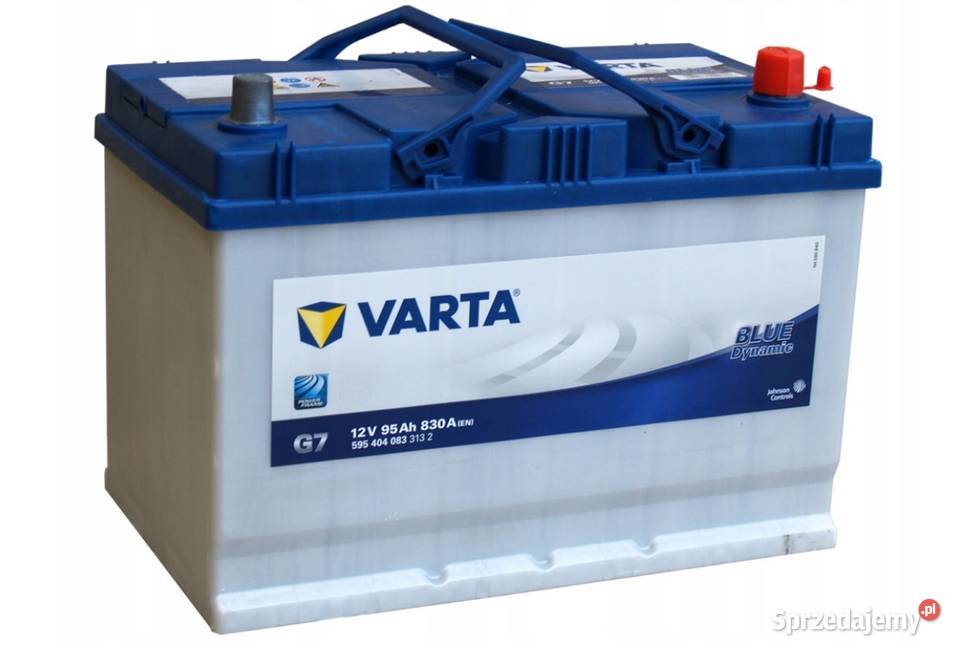 Akumulator VARTA BLUE DYNAMIC G7 G8 95Ah830A warmińsko-mazurskie Elbląg