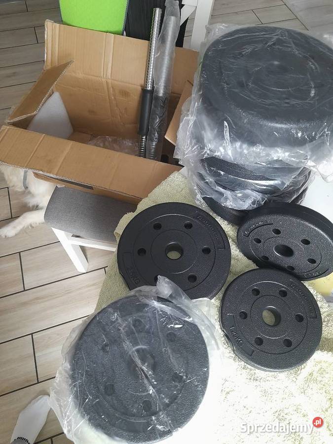 Zestaw hantli bitumicznych Gliwice sprzedam