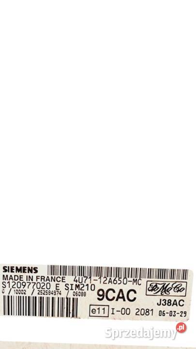 FORD FIESTA STEROWNIK SILNIKA 4U7112A650MC Gliwice