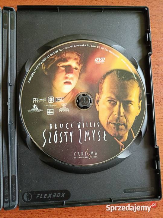 SZÓSTY ZMYSŁ DVD M Nighta Shyamalana DVD dolnośląskie Kłodzko