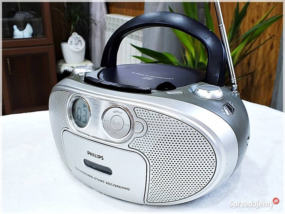 Boombox Philips Az102212 Radioodtwarzacz Radiocdkaseta Żary Sprzedajemypl 9354