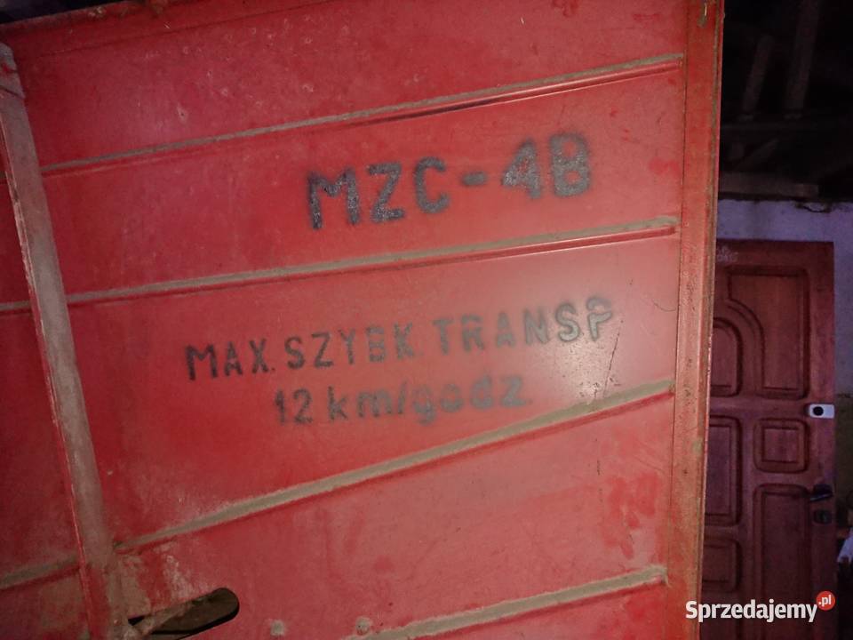 Młocarnia wolnostojąca MZC 4B Maszyny rolnicze lubelskie Zezulin Niższy