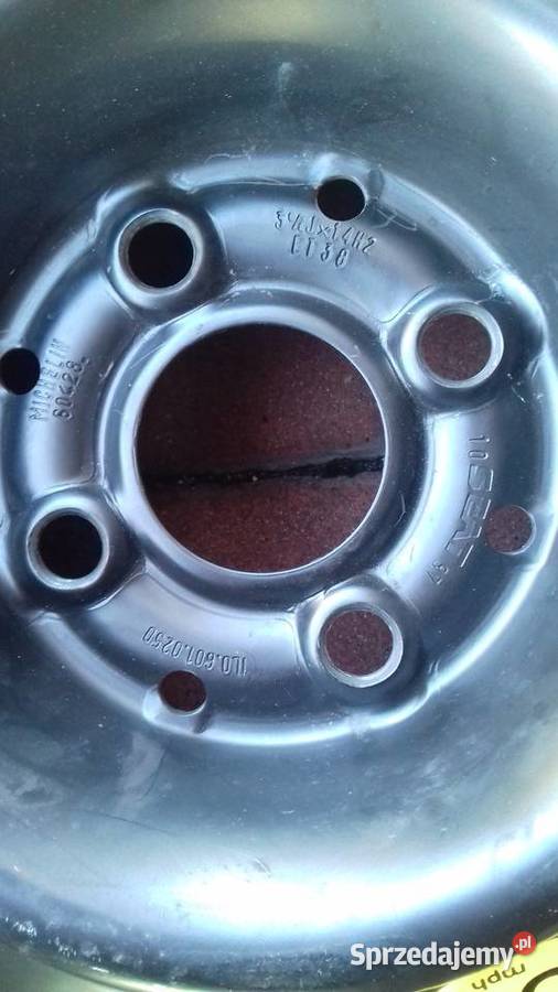 koło dojazdowe zapas VW Seat Skoda 35Jx14H2