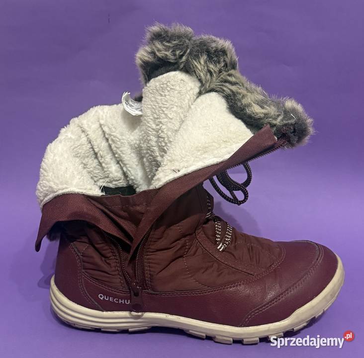 Buty turystyczne śniegowce Quechua SH500 Warm Żyrardów