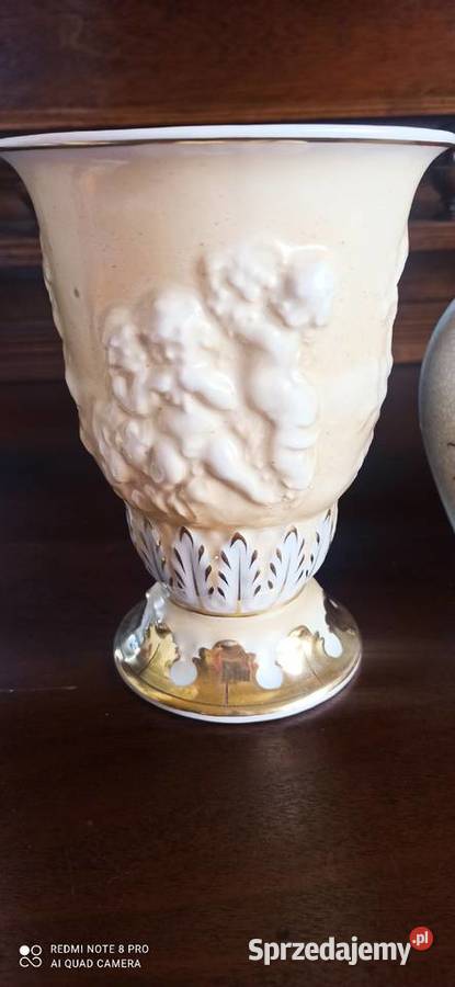 Wazon z herubinami Syg Von Schierholz Plaue 1930