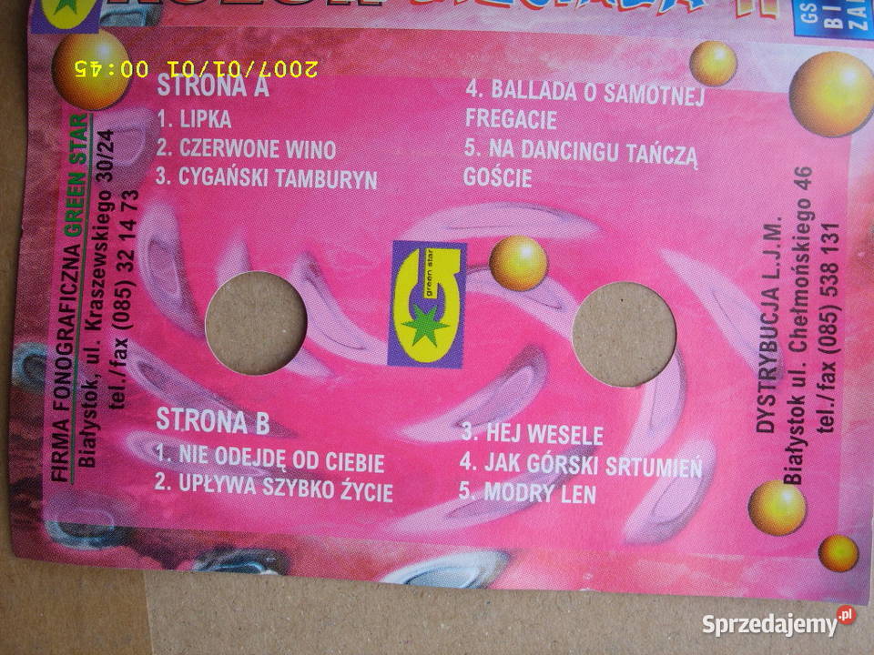 DISCO KAS KOLOR BIESIADA II i III Wołów