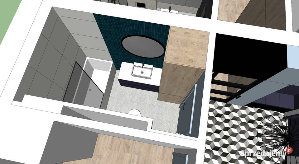 Penthouse 4 pokoje 97 m taras na dachu 41 m apartamentowiec Łódź