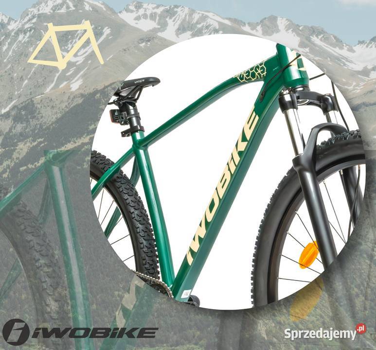 Rower Męski Górski 29 Aluminium IWOBIKE Shimano Górskie, MTB Gorlice