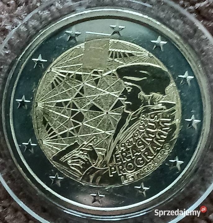 2 Euro Luksemburg 2022 r 35 r Programu Erasmus Konin