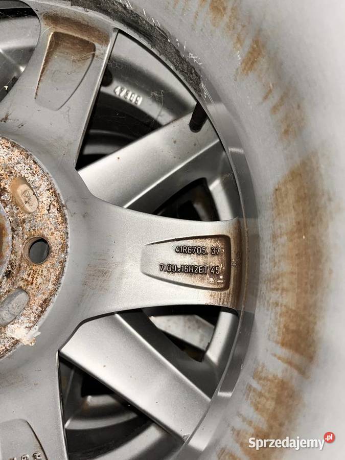 Alufelgi RONAL 16 VW Audi Skoda Seat Zajezierze