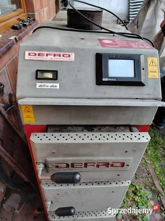Kocioł Defro 15kw ekogroszek miał drewno trociny Potok Wielki