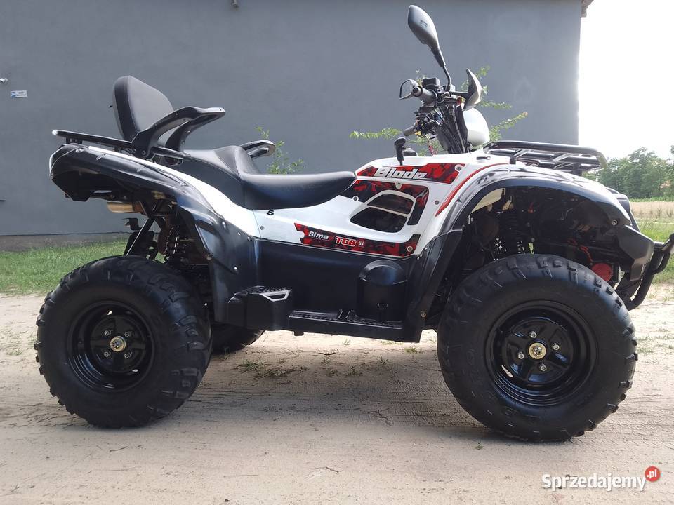 Quad Tgb Blade 550 Long 4x4 L7e wciągarka grzane Turek sprzedam