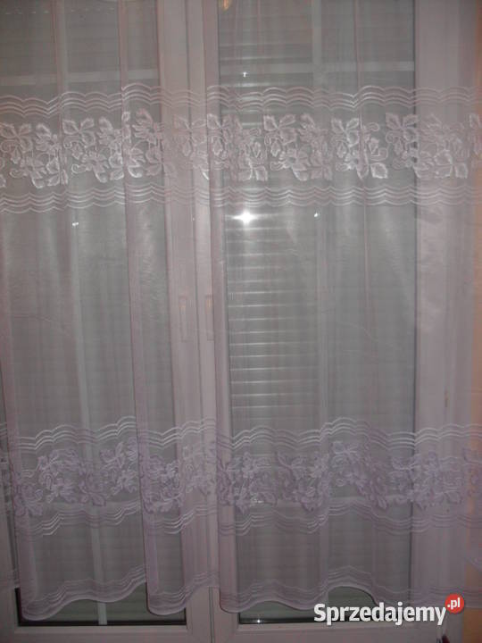 Firana biała 250 wys Wrocław