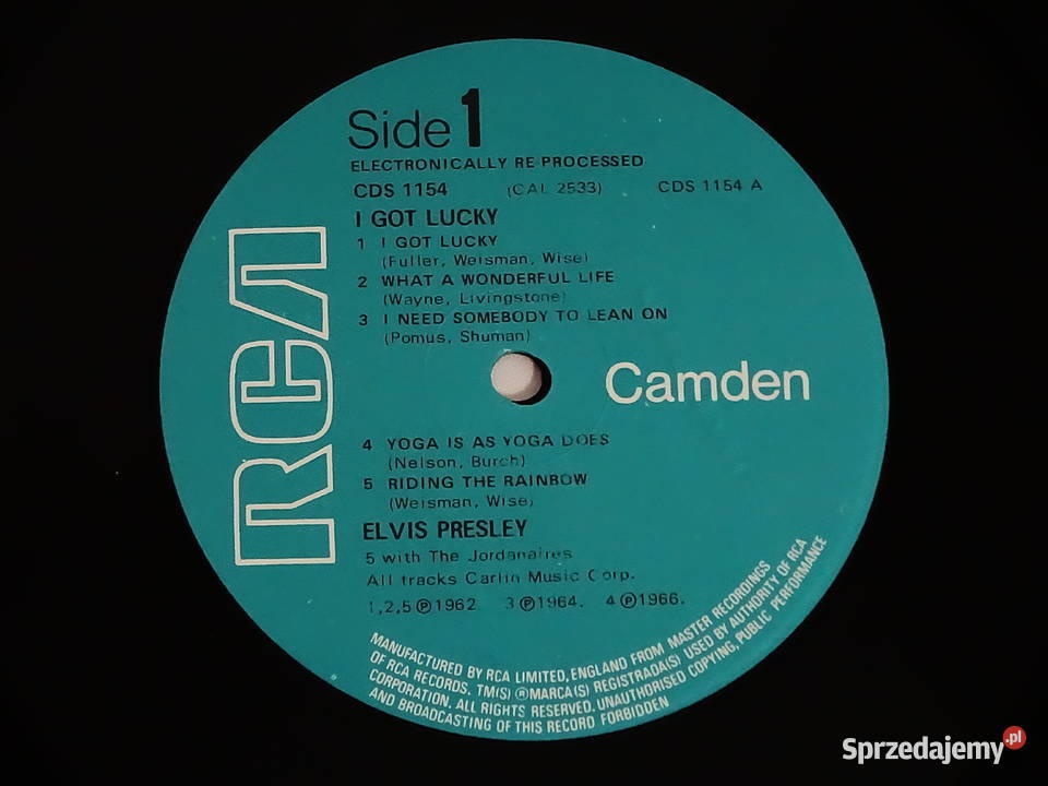 Elvis Presley I Got Lucky Biłgoraj sprzedam