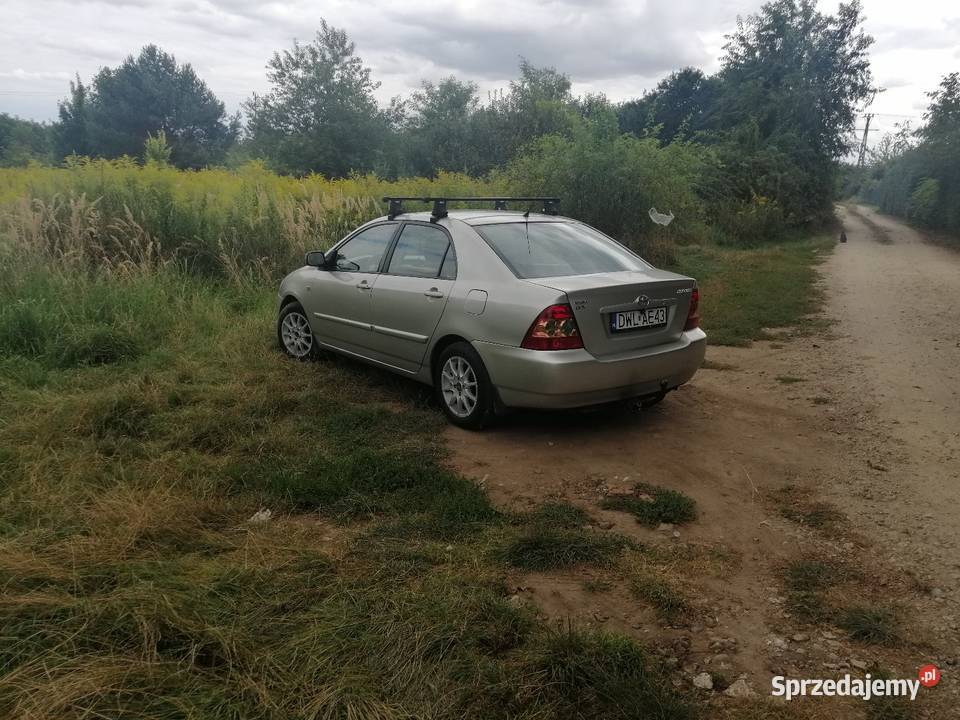 Corolla e12 14vvti LPG sedan 95KM dolnośląskie Brzeg Dolny sprzedam