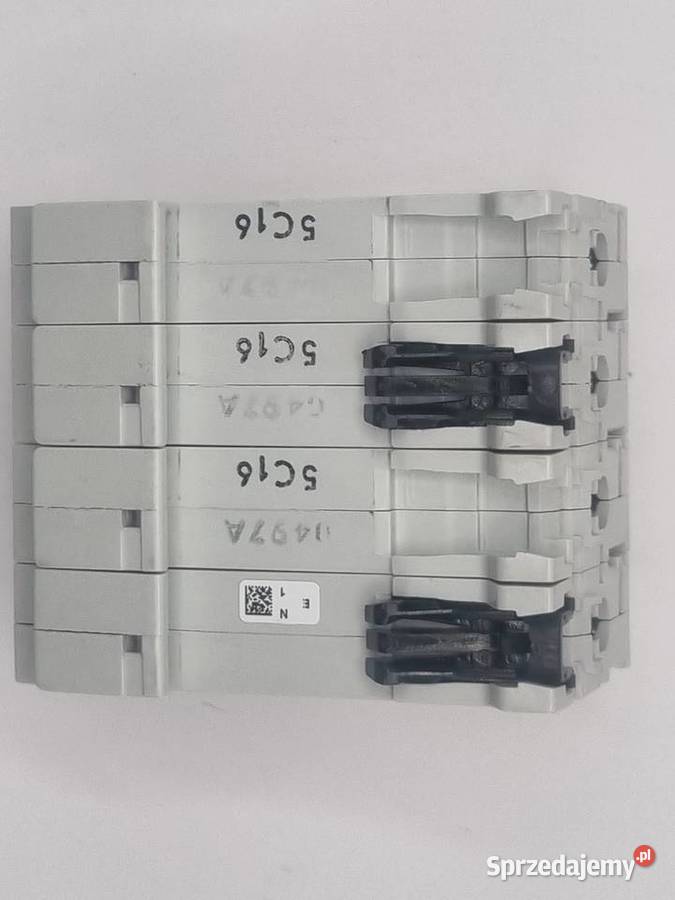 Wyłącznik ABB S203NA C16 3PN 16A używany śląskie Radzionków sprzedam