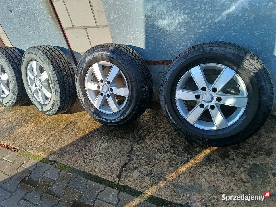 Felgi aluminiowe koła opony wielosezonowe Wołoskowola
