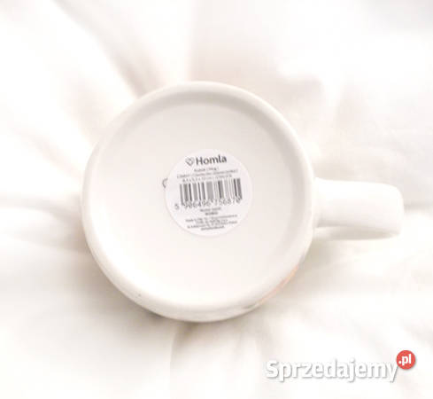 porcelanowy kubek z ciasteczkiem świąteczny wielokolorowy Olsztyn sprzedam