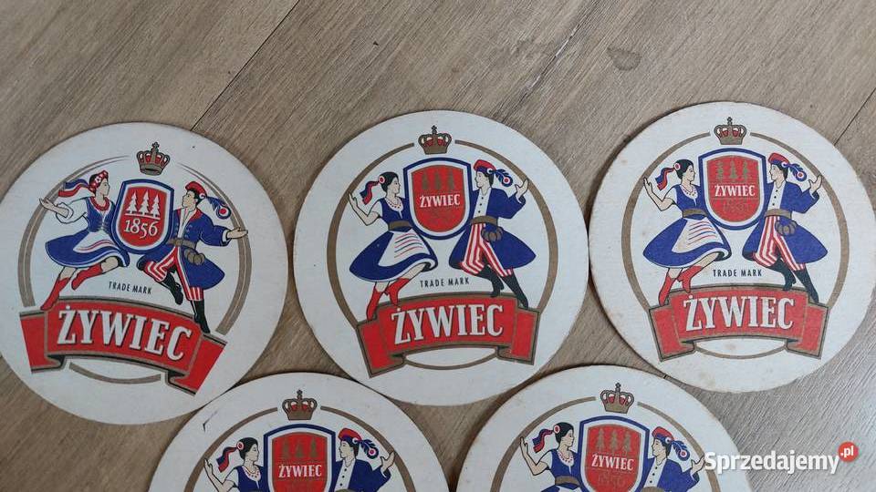 Podkładka podstawki pod piwo ŻYWIEC 5 Kolekcje Rokity