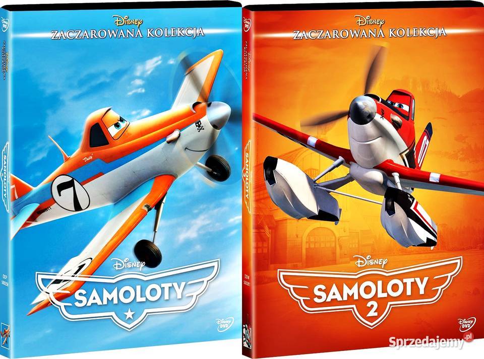SAMOLOTY SAMOLOTY 2 ZACZAROWANA KOLEKCJA DISNEY sprzedam