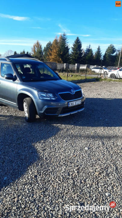 koda Yeti Skoda Yeti 20 TDI Active 4x4 I 2009 małopolskie Bachowice