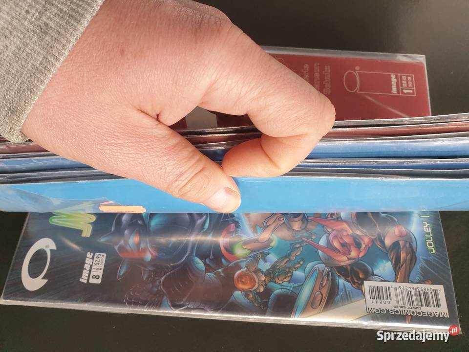 Manga Micronauts miniseria 11 komiksów Image USA