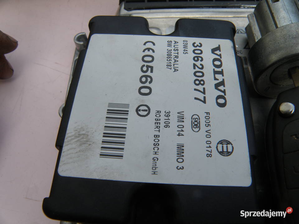 Zestaw startowy komputer silnika Volvo s40 v40 małopolskie Kraków