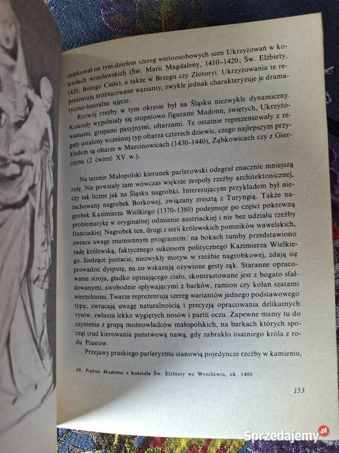 Polska sztuka gotycka Janusz Kębłowski Mapy i przewodniki Kraków