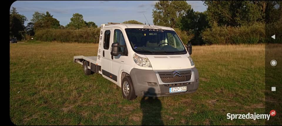 Citroen Jumper Laweta Pomoc Drogowa