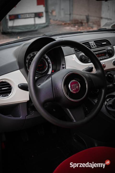 Fiat 500c kabriolet 12 69 nieuszkodzony Mikołów sprzedam