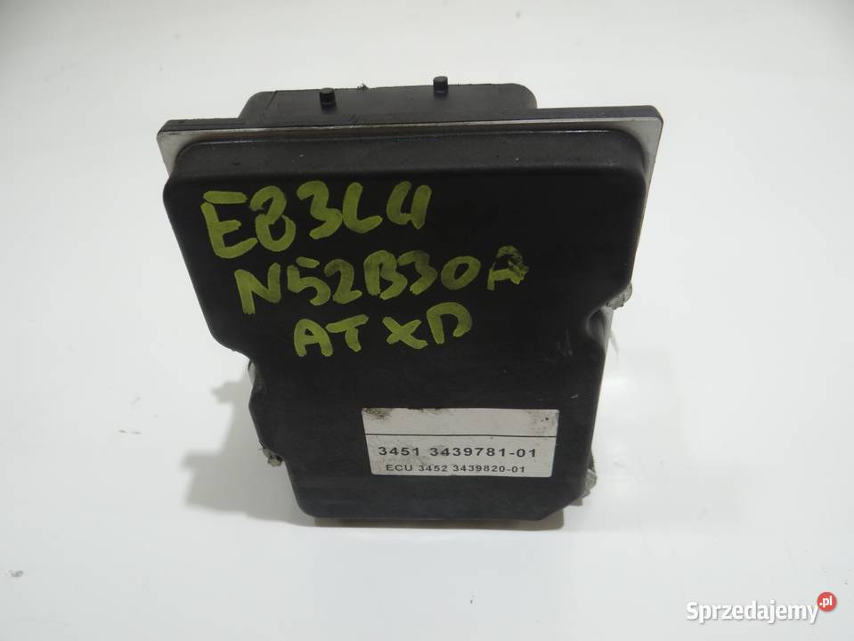 POMPA STEROWNIK ABS BMW X3 E83 LCI N52 3439781 Strzyżewice