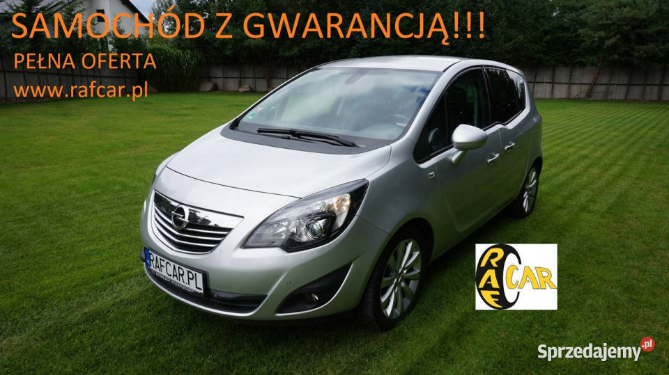 Opel Meriva z Niemiec Gwarancja II 2010 Zielona Góra