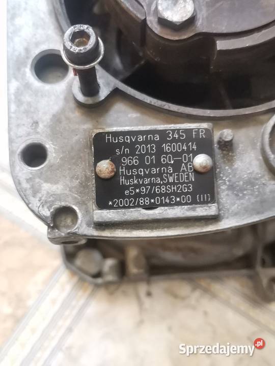 WYKASZARKA HUSQVARNA 345FR SILNIK 5053277V1 Piły łańcuchowe