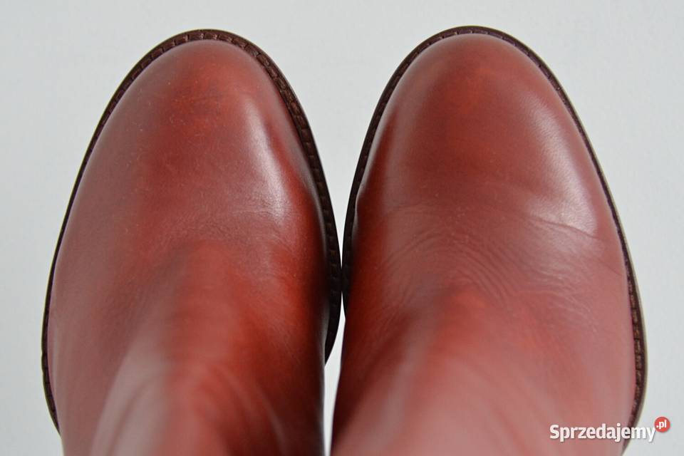 UWODZICIELSKIE rude botki Sam Edelman naturalna podlaskie sprzedam