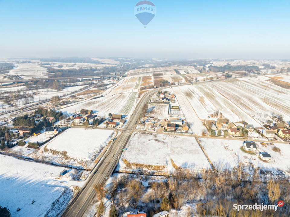 Działka usługowa z wz S7 Grunty i działki małopolskie Szczepanowice