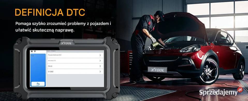 XTOOL D5S Tester diagnostyczny CANFD Polski