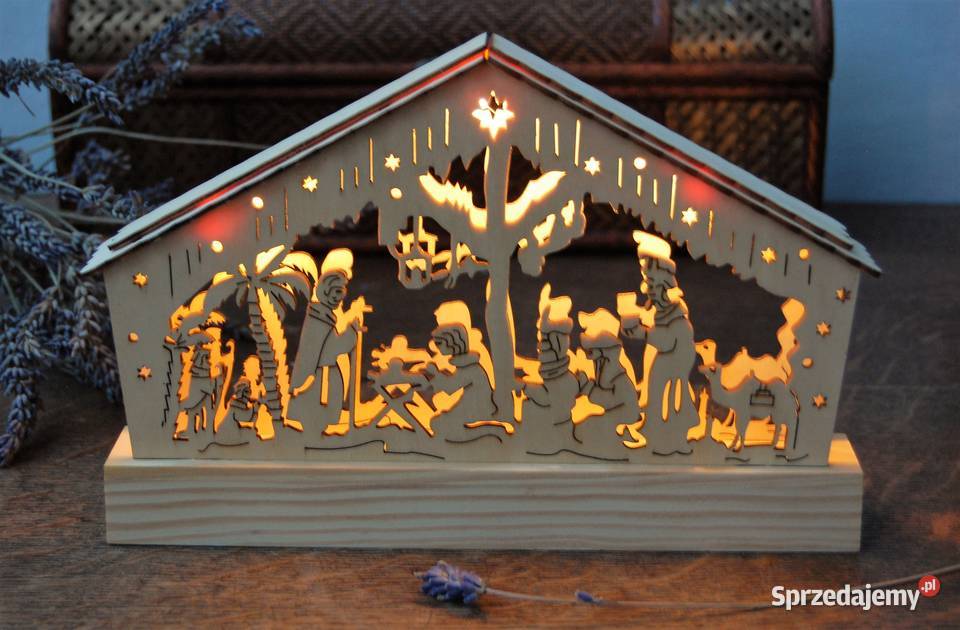 Szopka drewniana LED Goliat 235