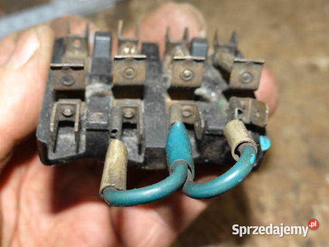 kostka bezpieczników MZ ETZ 4 sztuki org DDR lubuskie Żary sprzedam