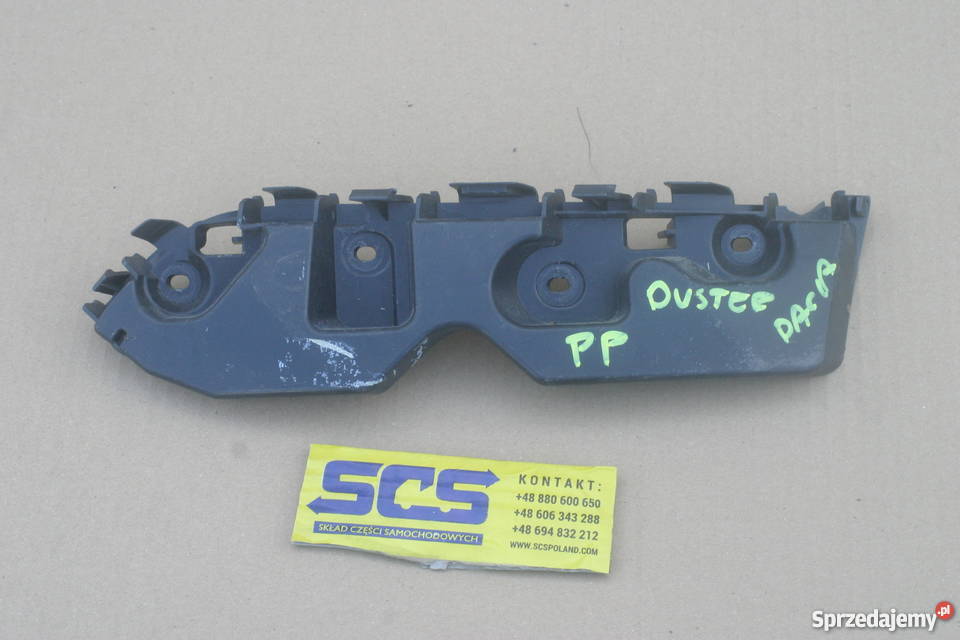 DACIA DUSTER ŚLIZG ZDERZAKA PRAWY PRZEDNI PRZÓD lubuskie Bieleń