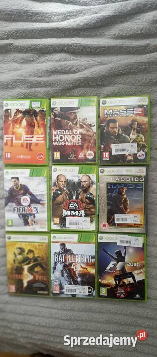 Xbox gry zestaw fajne Gry na konsole Kraków