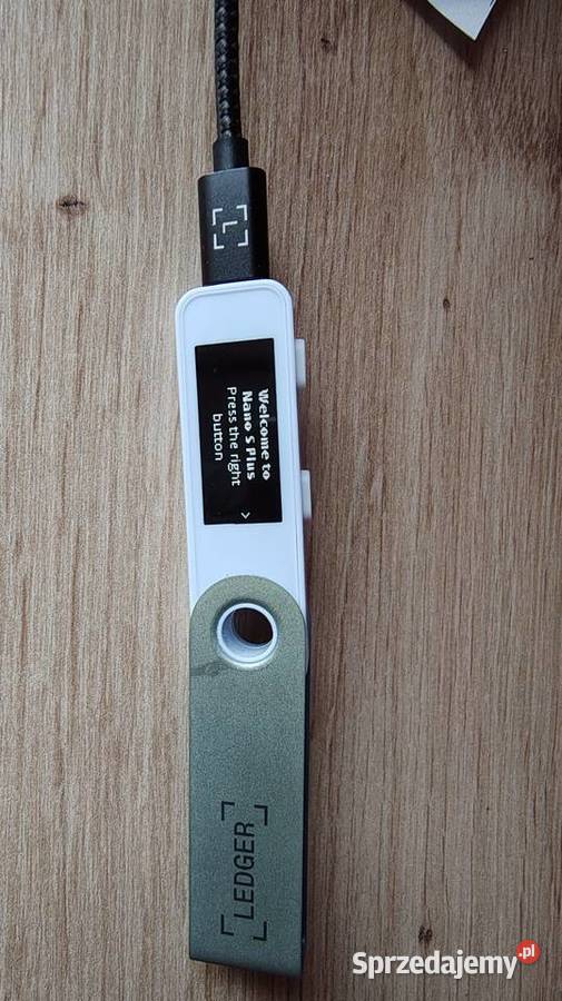 Portfel kryptowalut i NFT Ledger Nano S Plus Toszek