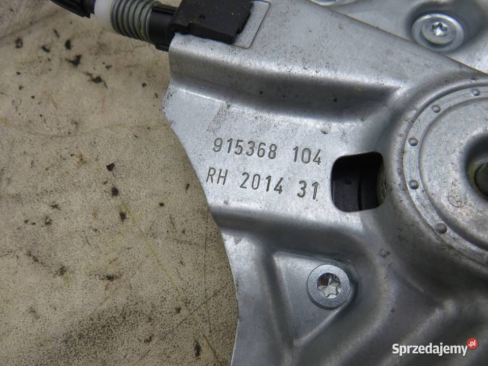 MECHANIZM PODNOŚNIK SZYBY PRAWY PRZÓD ZAFIRA C osobowe Mechanizmy opuszczania szyb lubelskie