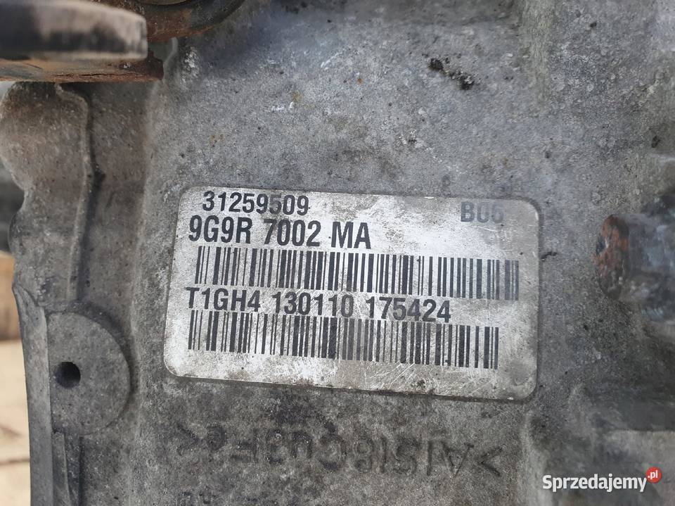 Volvo V70 III S80 II 25 T turbo SKRZYNIA BIEGÓW Janów