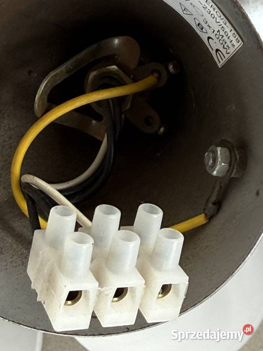 Zyrandol trojramienny metalowy Lublin