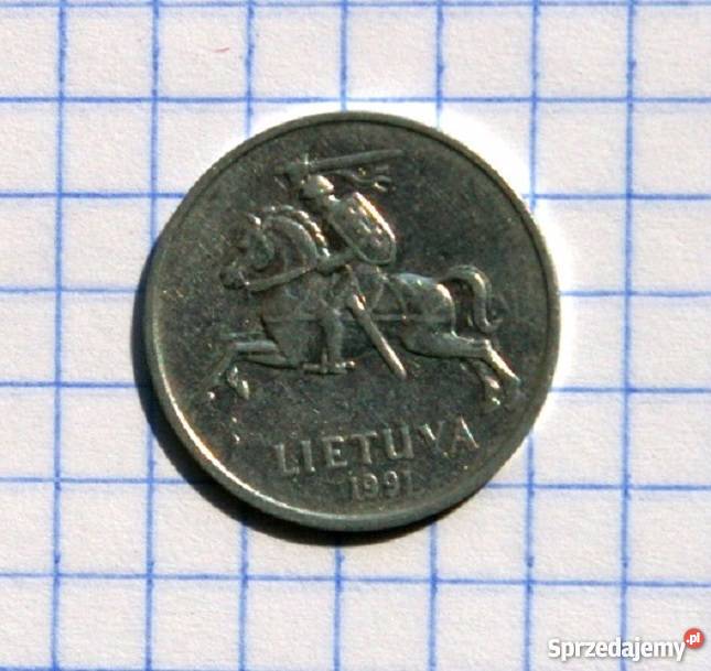 2 CENTAI 2 CENTY 1991 LITWA Piszczac