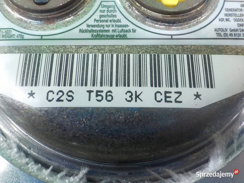 DODGE CALIBER 20 B AUT 06r AIRBAG poduszka