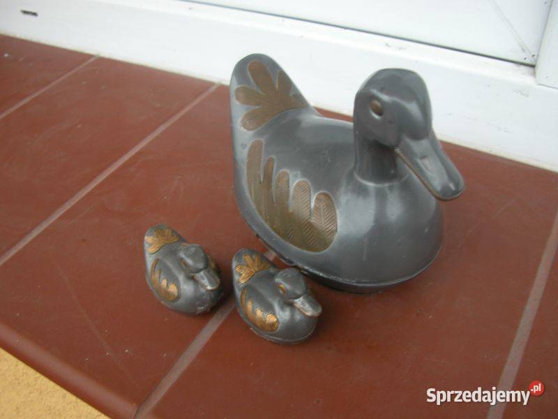 stare mosiężne figurki kaczki Dekoracje i ozdoby Gorzów Wielkopolski