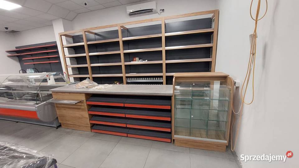 Regał alkoholowy regał na alkohol L100 H240 warmińsko-mazurskie Barczewo