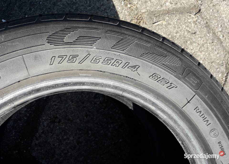 Dwie opony letnie Goodyear GT2 17565R14