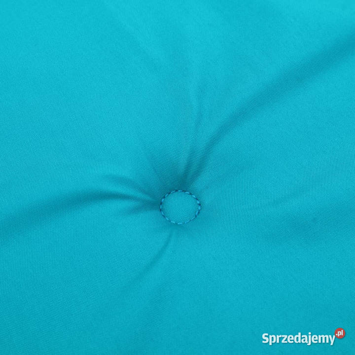 Poduszki na krzesła ogrodowe 4 turkusowe 40x40x3 Warszawa
